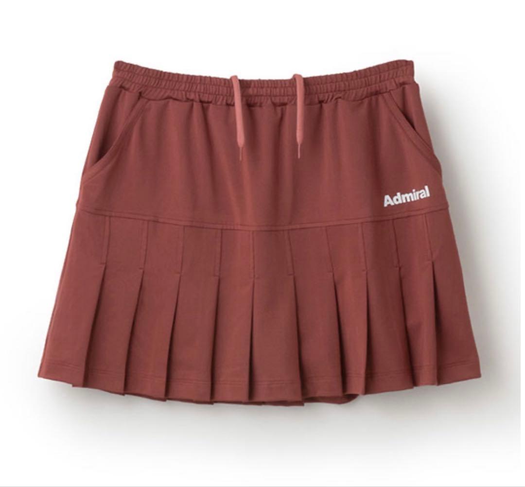 Admiral レディース テニススカート ATLA544-40 レッド XL