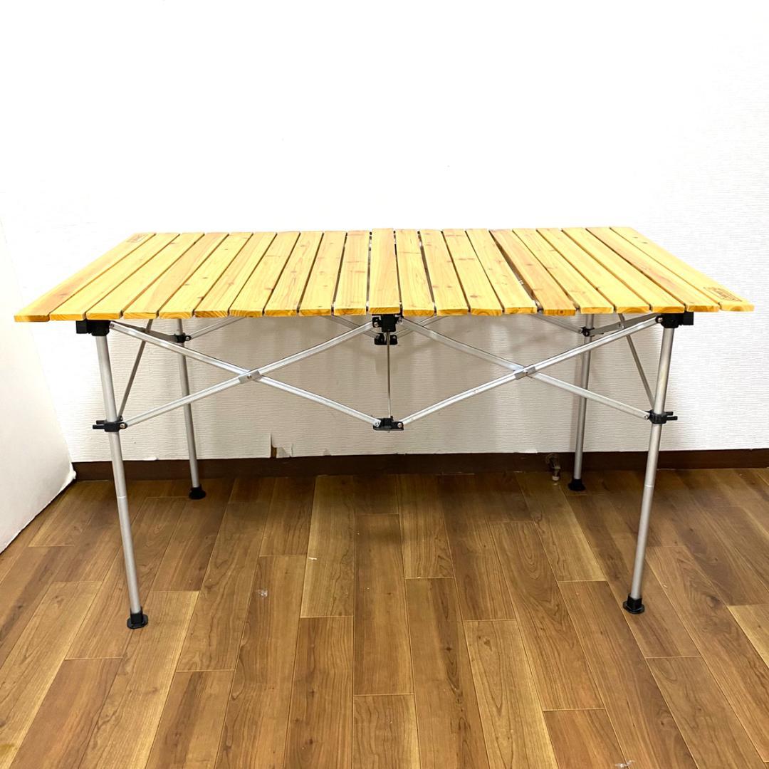 Coleman コールマン ナチュラルウッドロールテーブル120