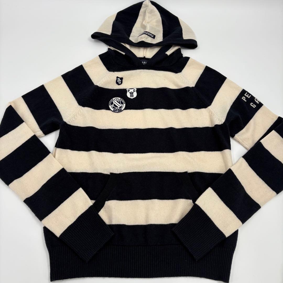 美品　パーリーゲイツ PEARLYGATESカシミヤ混 サイズ0 ニット548