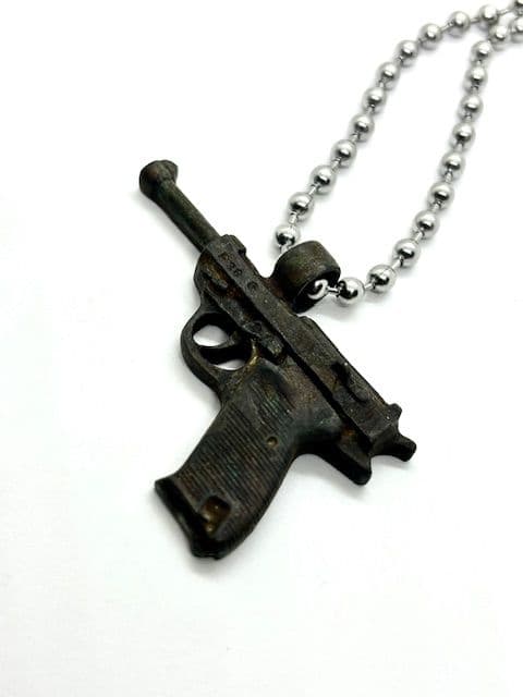 1939~45’s★ ドイツ帝国陸軍 ★ Walther P-38 ★ペンダント