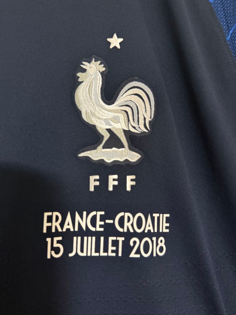 最終値下げ❗️正規品　フランス代表 オーセンティックユニフォーム　ロシアW杯決勝戦