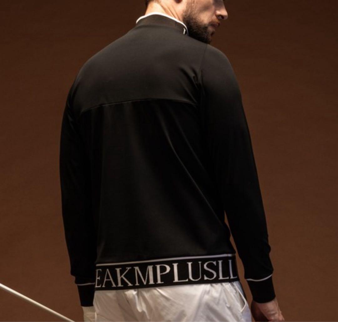 新品【LUXEAKMPLUS】リュクスエイケイエムプラスゴルフ 長袖シャツ L