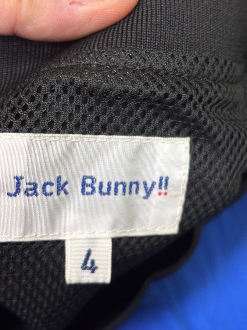 未使用級　Jack Bunny!! ピステ　ブラックジャケット Mサイズ　4