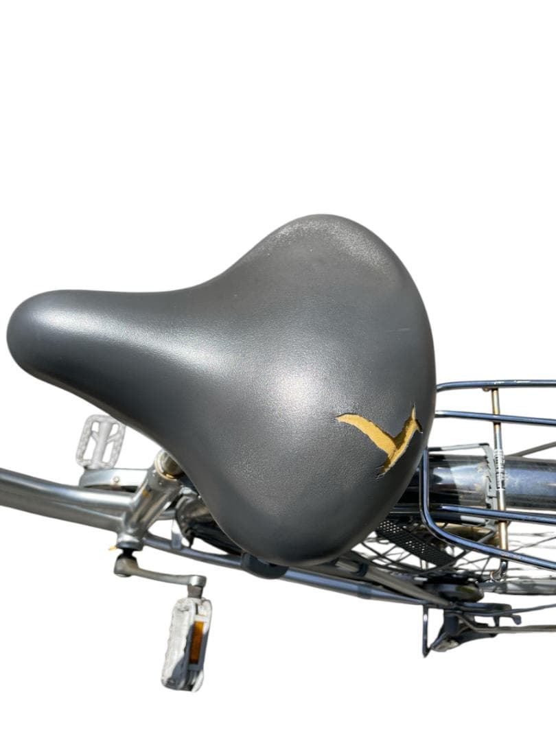 大阪京都限定 パンクしない自転車 27インチ 防犯登録解除済み 鍵付き