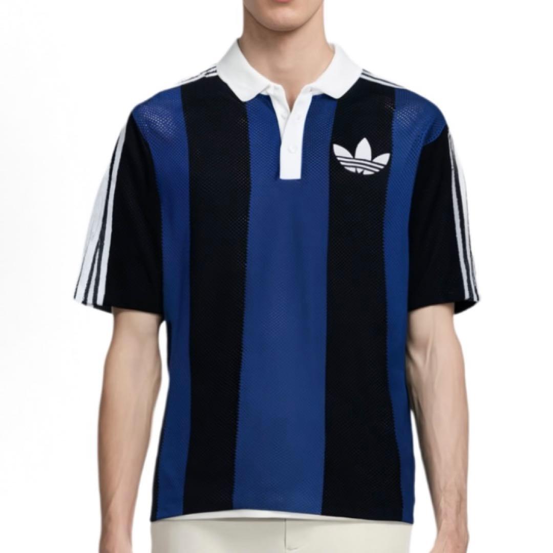 新品XS Adidas ショートスリーブ ポロシャツ ブラック JL5986