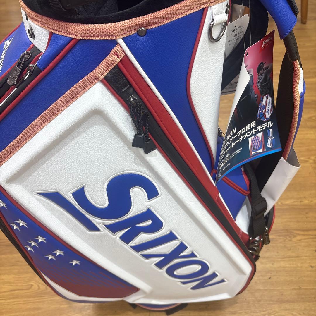 Srixon キャディバッグ 青白赤