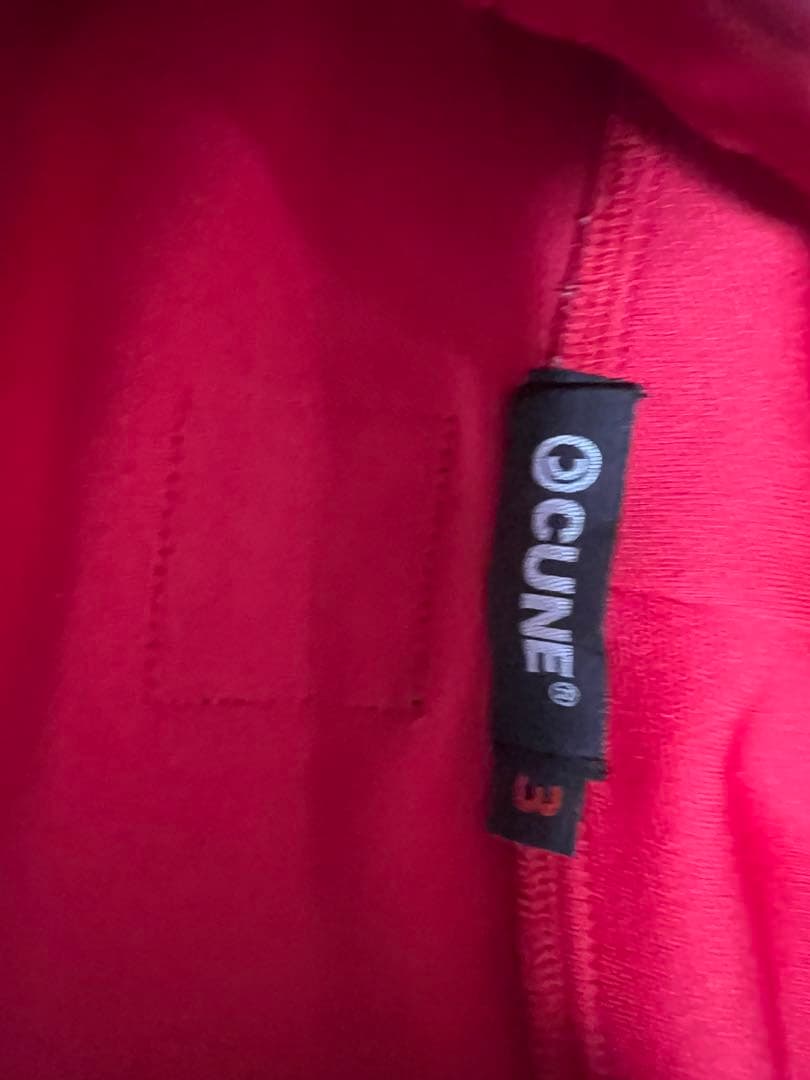CUNE RED フード付きジャージ パーカー うさぎ キューン