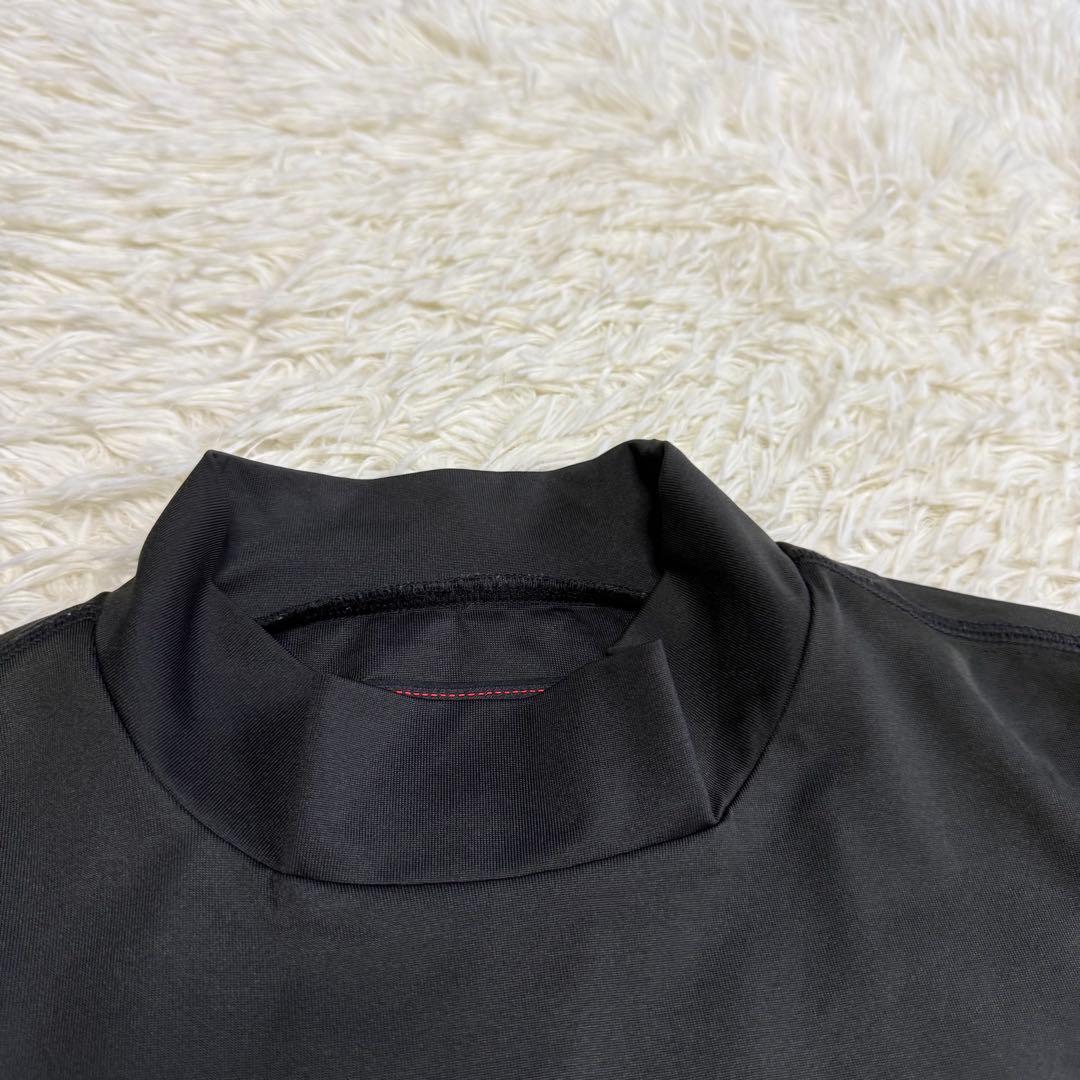 【ブリーフィングゴルフ】美品 モックネック ブラック Lサイズ メンズ