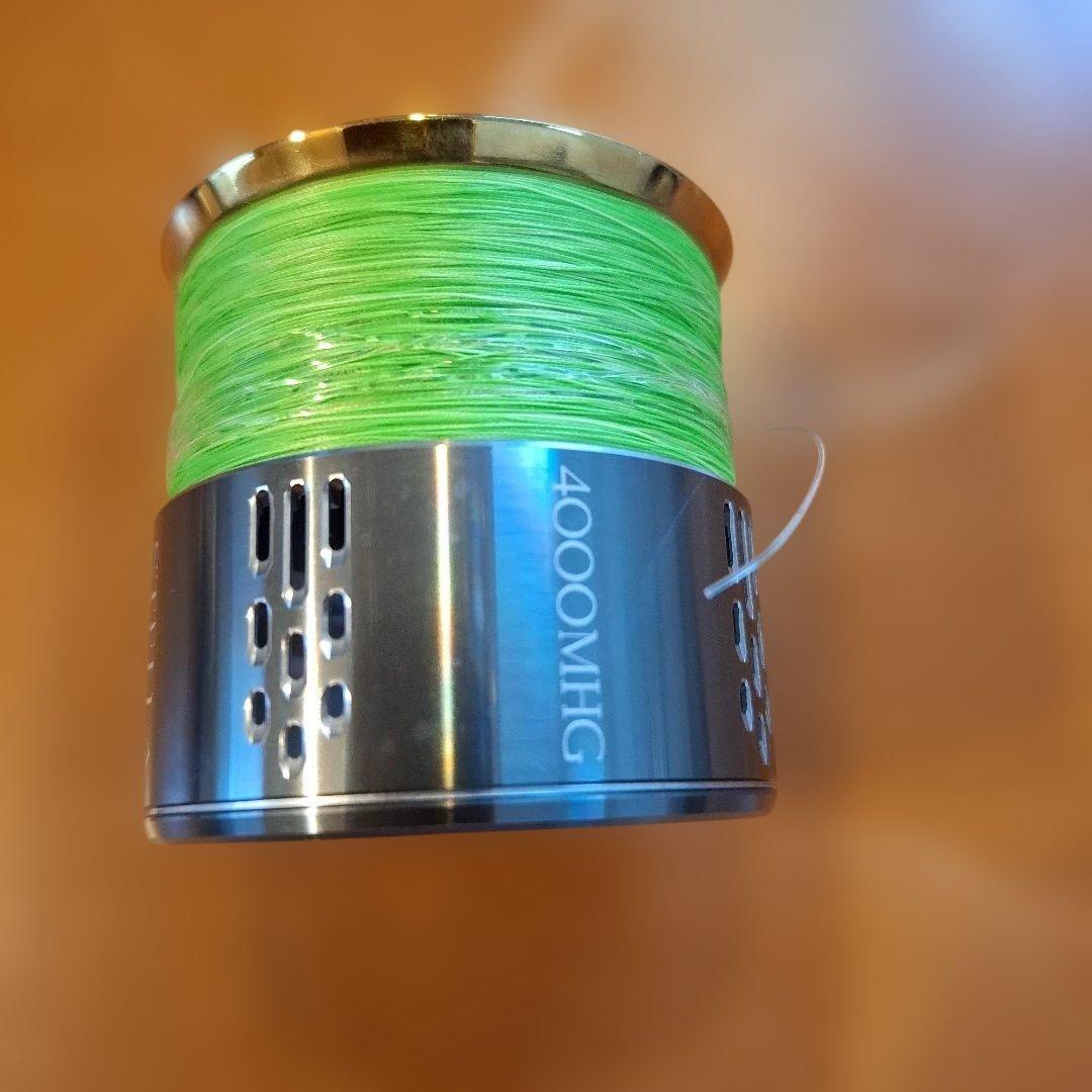 18STELLA　4000MHG　替スプール　新品未使用　新品peライン付き