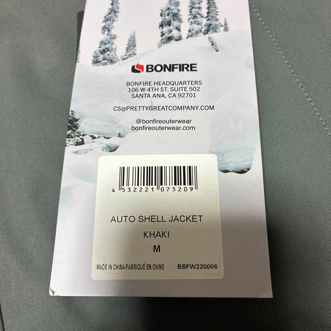 定価3.7万 ボンファイア ジャケット AUTO SHELL JACKET M