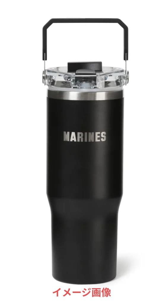 千葉ロッテマリーンズ タンブラー＆ボトルサコッシュ セット 2WAY 900ml