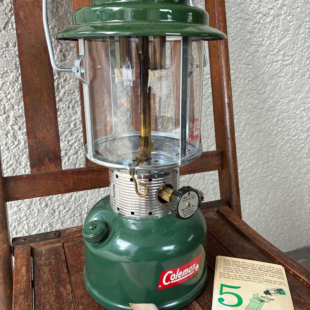 箱付き美品！60s Colemanコールマン220F ランタンUSAヴィンテージ