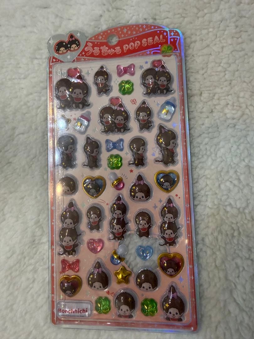 ボンボンドロップシール たまごっち うるちゅる モンチッチ おはじきシール