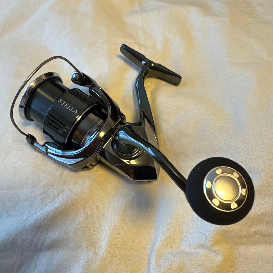 シマノ　22ステラC3000MHG 夢屋ハンドルノブ付き