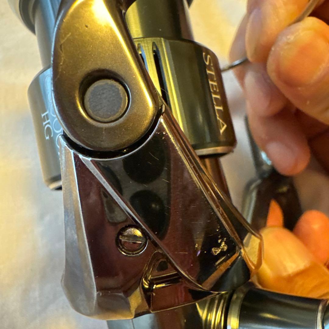 シマノ　22ステラC3000MHG 夢屋ハンドルノブ付き