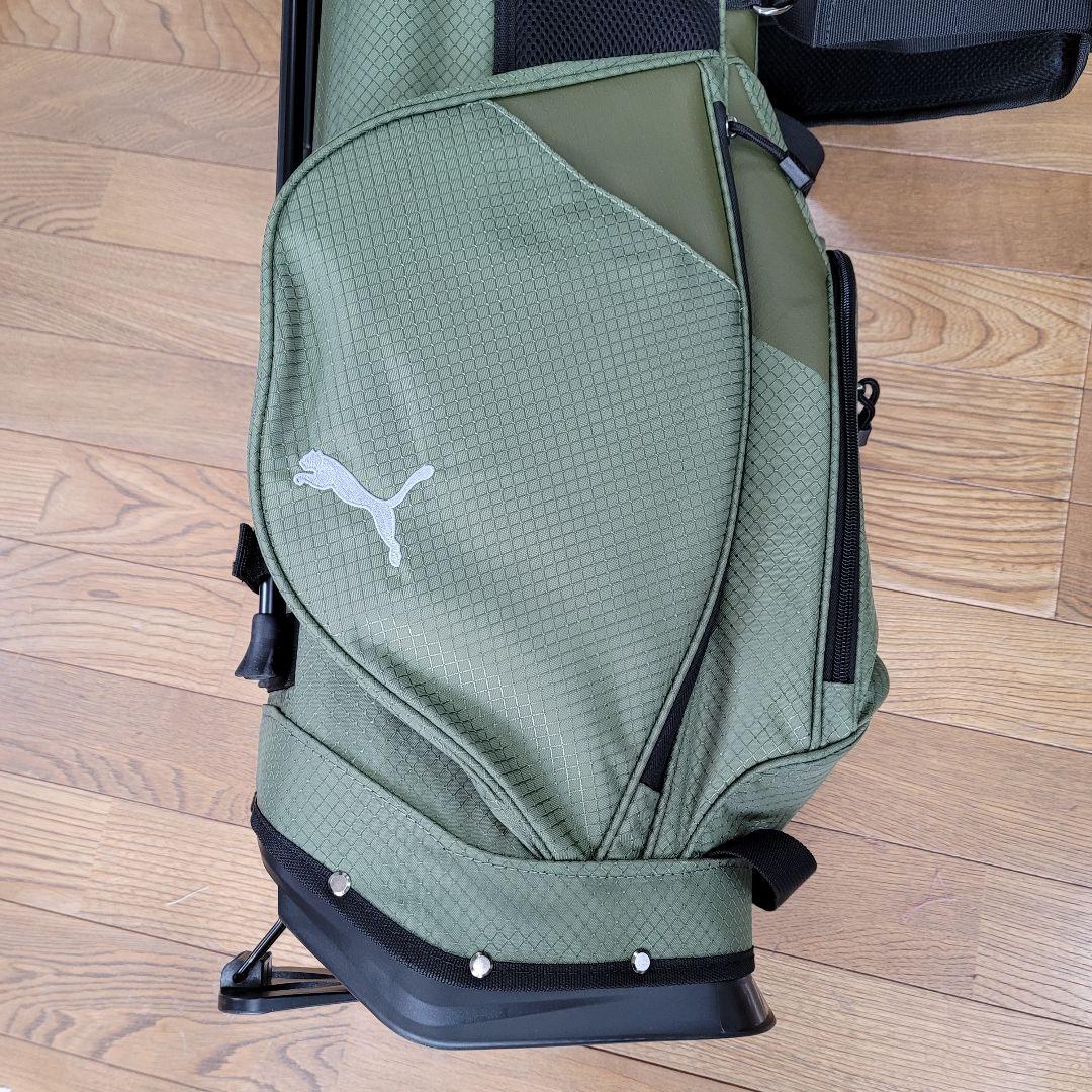 【未使用】プーマ カラートリム スタンドキャディバッグ
