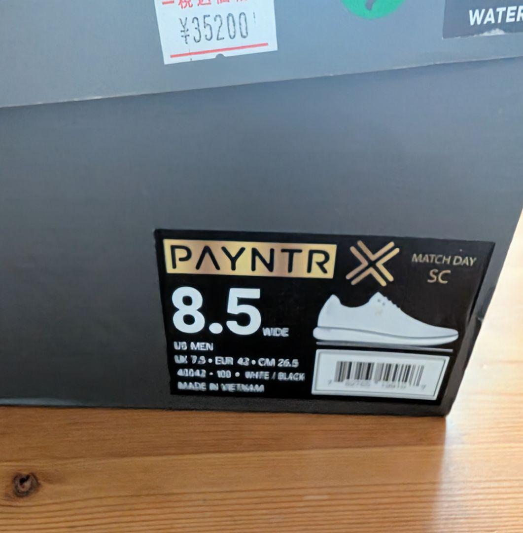 PAYNTR ゴルフシューズ ホワイト