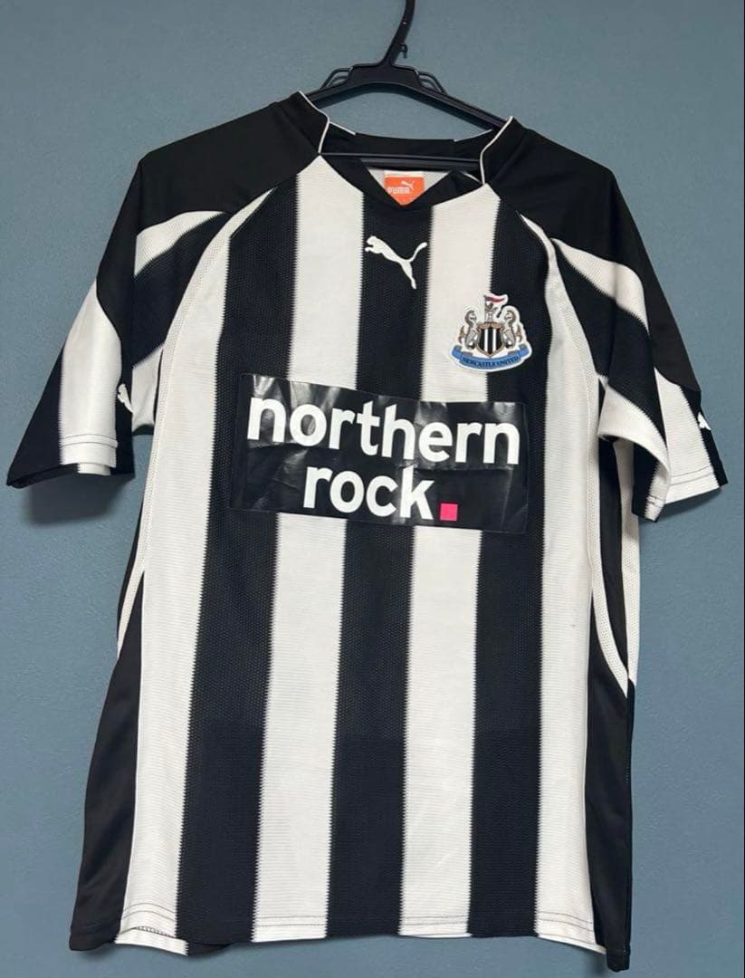 Puma Newcastle United シャツ 黒白 2010