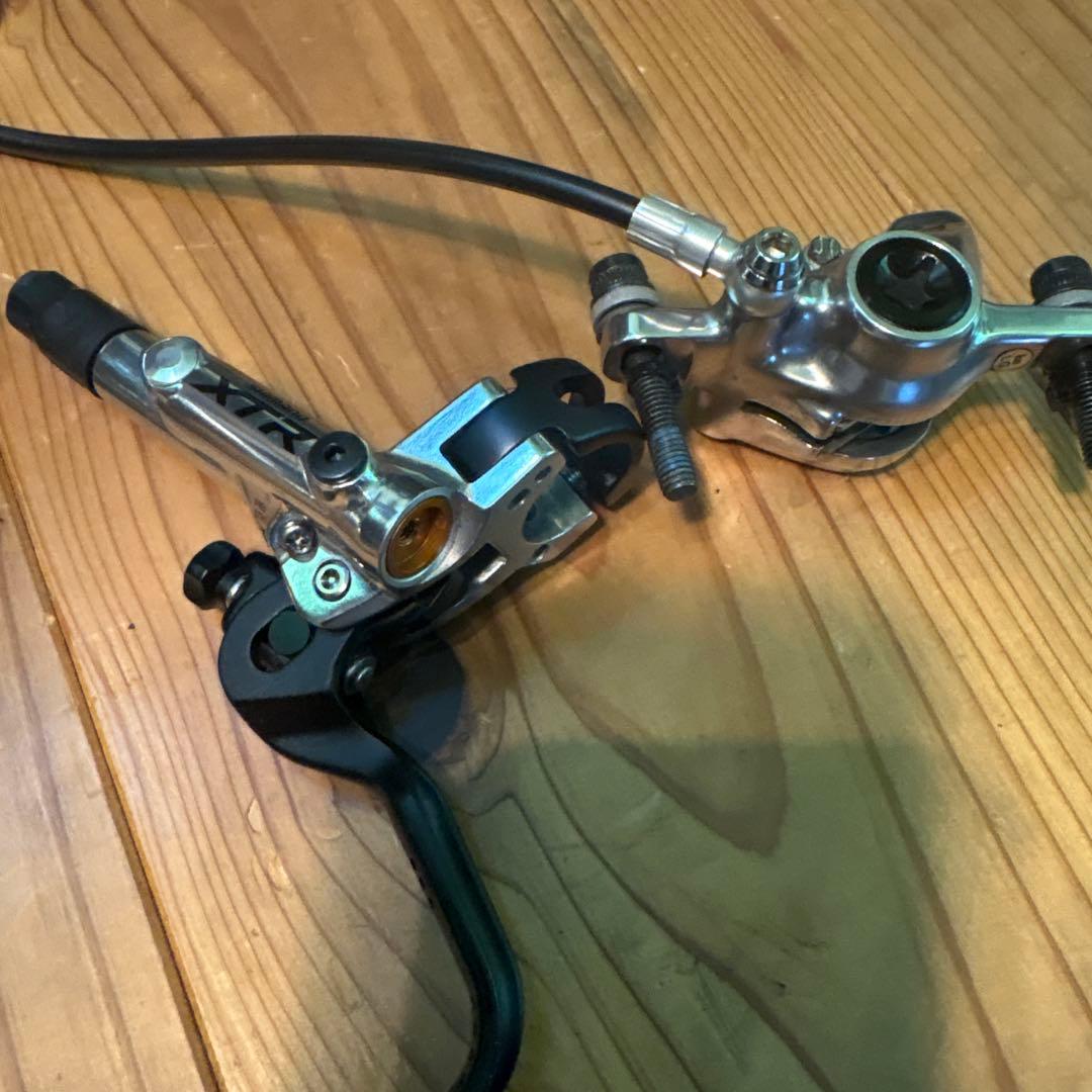 良品⭐︎XTR 油圧ディスクブレーキ前後セット(^^)