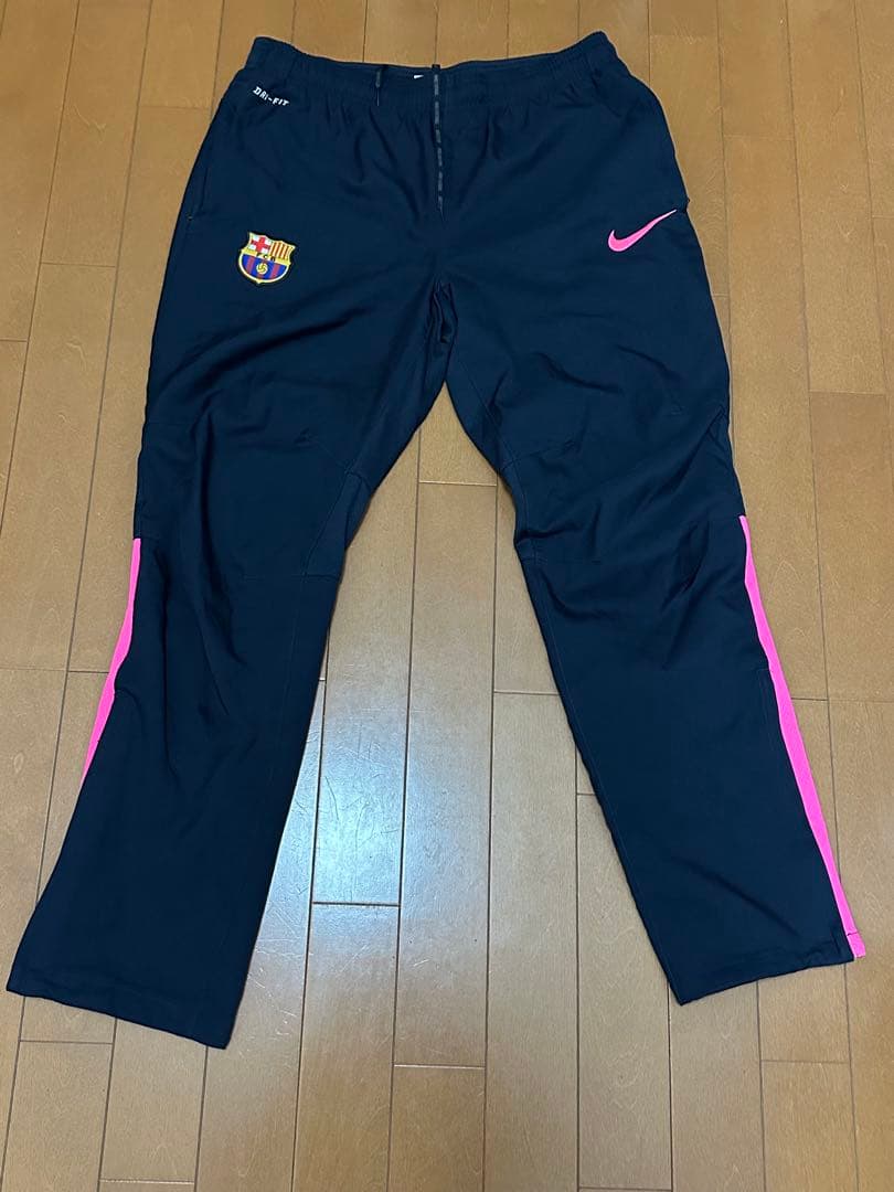 チェBarcelona Nike ジャージ セットアップ ネイビーピンク