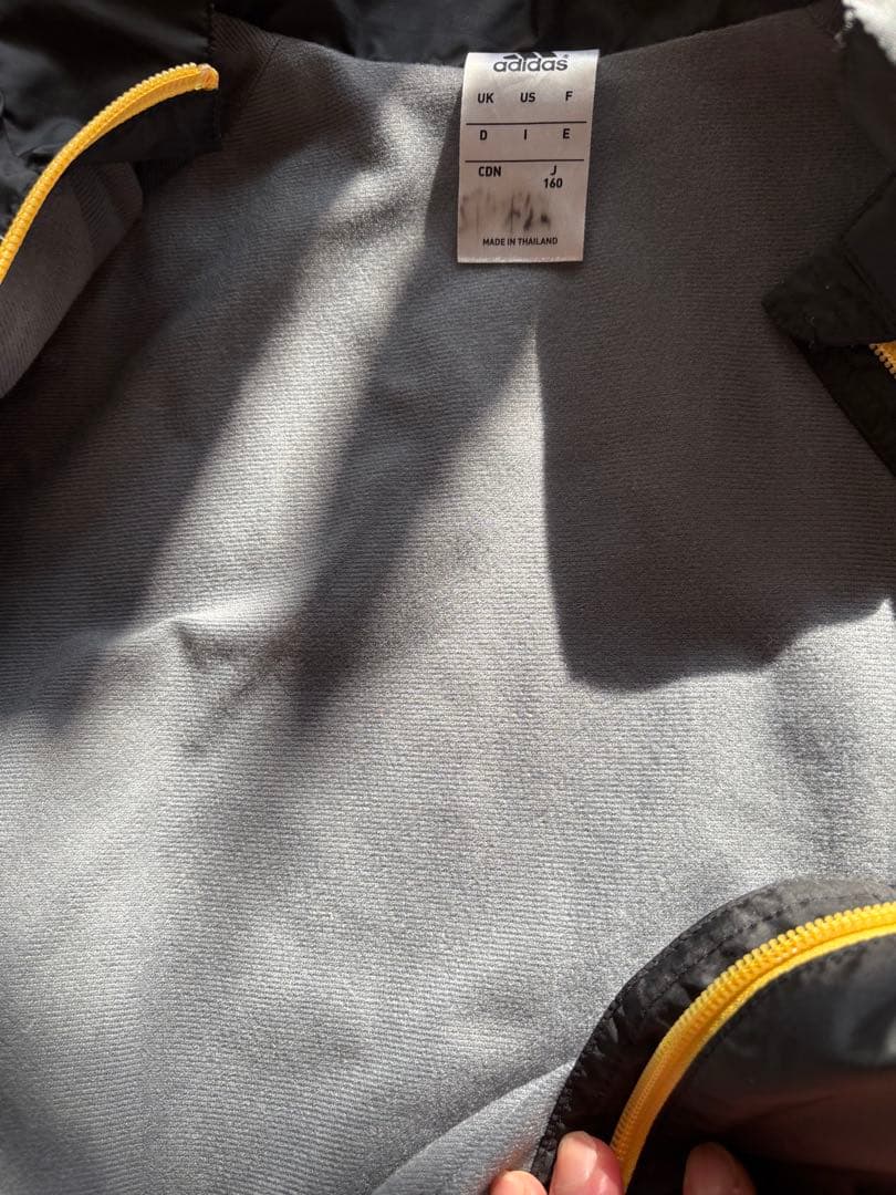 adidas ブラック 上下サイズ160