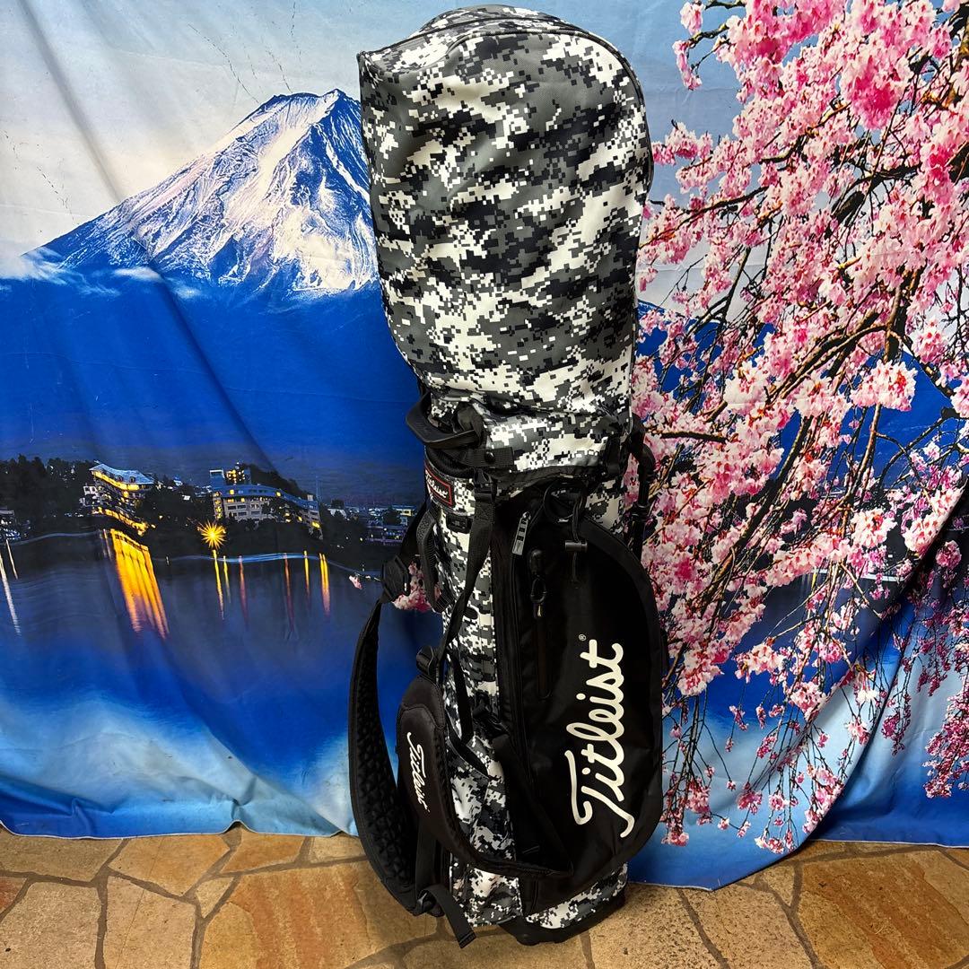 寶BX-1206 【訳あり特価】タイトリスト スタンド式 キャディバッグ