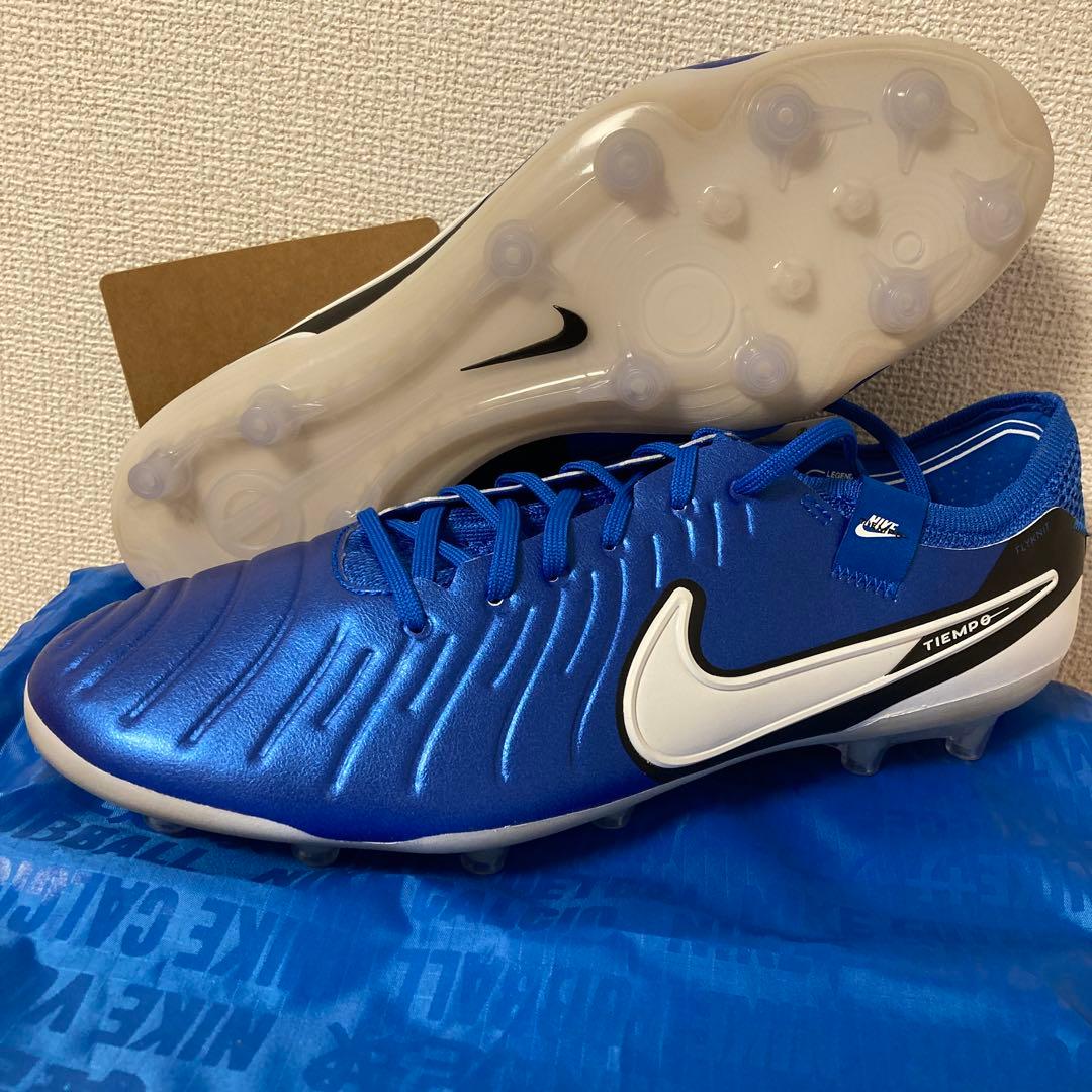 NIKE ティエンポレジェンド10エリート AG-PRO 28㎝ 人工芝　青