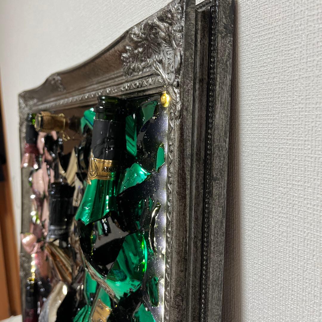 超大型　LEDシャンパンアート　アルマンドフルコンプリート　壁掛けも出来ます！