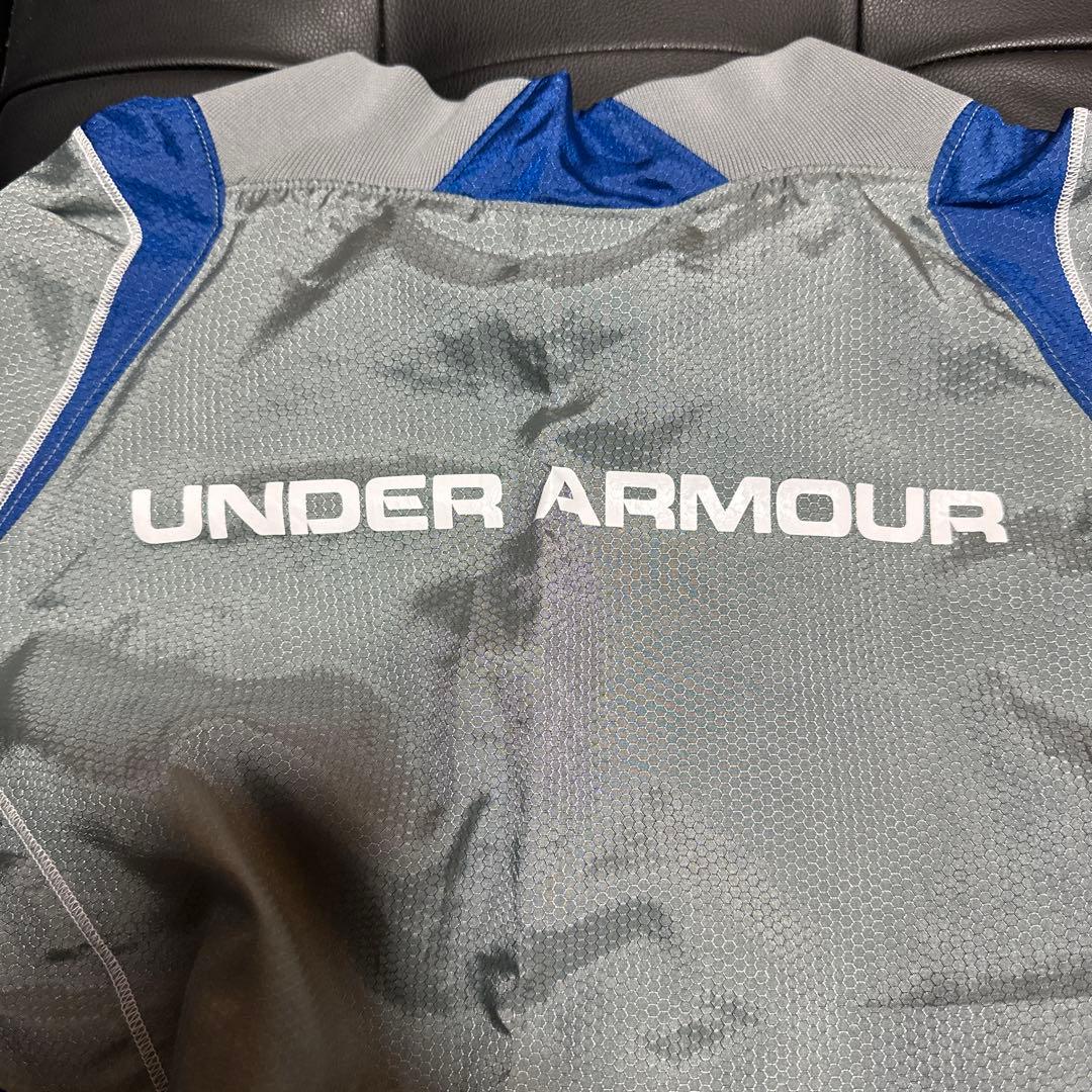 UNDER ARMOUR サッカー　ピステ MD グレー/ブルー