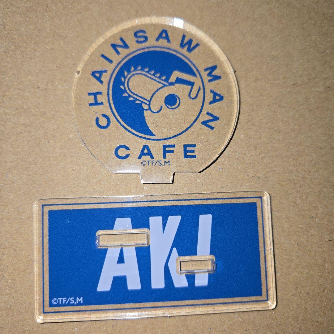 チェンソーマン 早川アキ アクリルスタンド コラボカフェ チェンソーマンカフェ