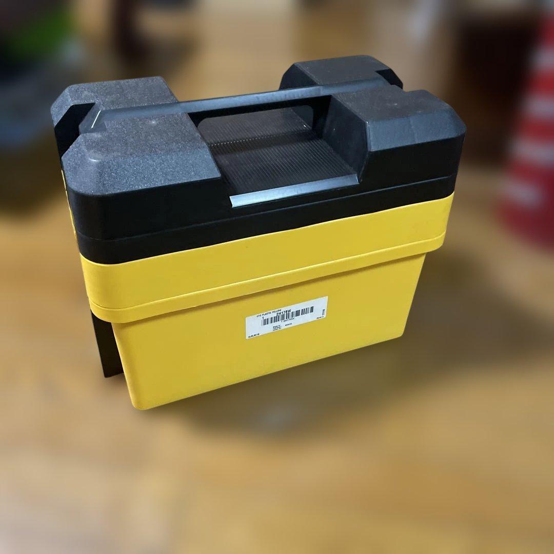 スナップオン　KRW200 OEM プラスチック製ストレージボックス 黒と黄色