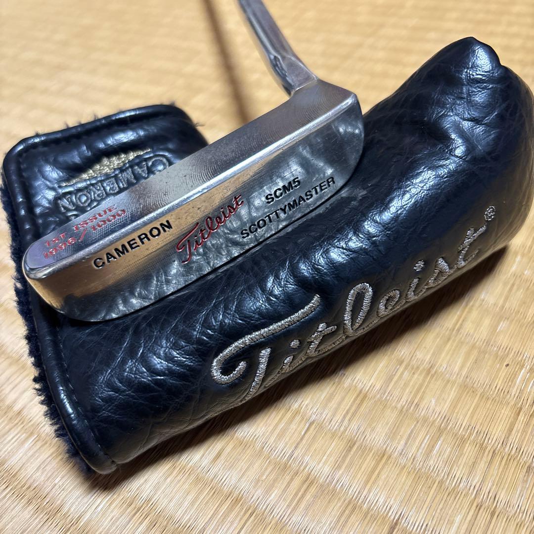 希少パター　タイトリスト　スコッティキャメロン　スコッティマスターSCM5