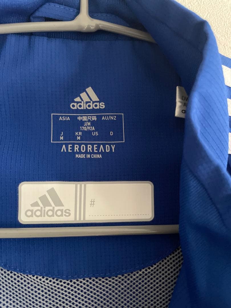 adidas JFA ウィンドブレーカー M 非売品　メッシュ　春夏　ジャージ