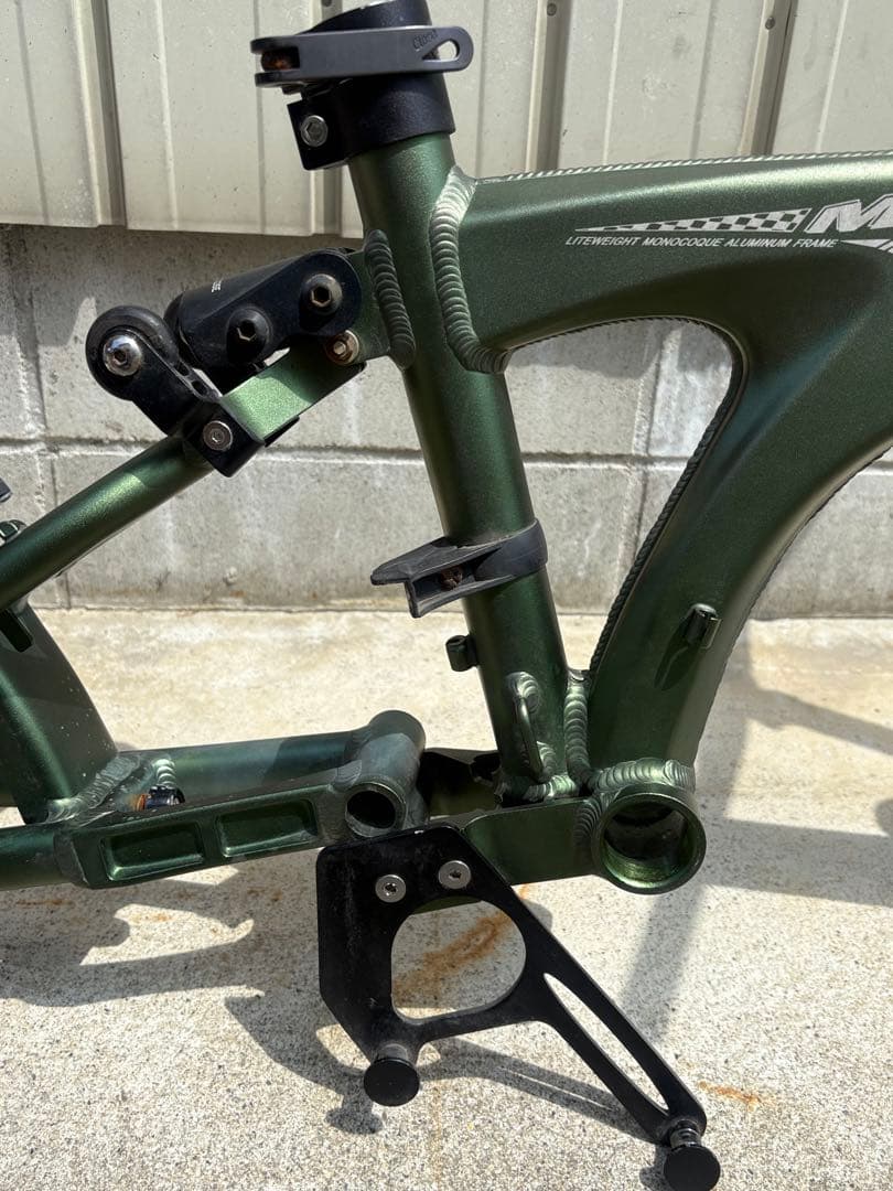 ori bike オリバイク　M10 折り畳み自転車フレームセット　おまけ付き