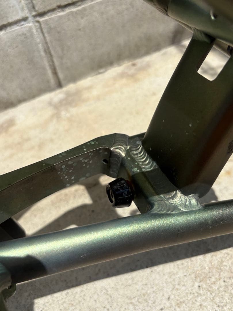 ori bike オリバイク　M10 折り畳み自転車フレームセット　おまけ付き