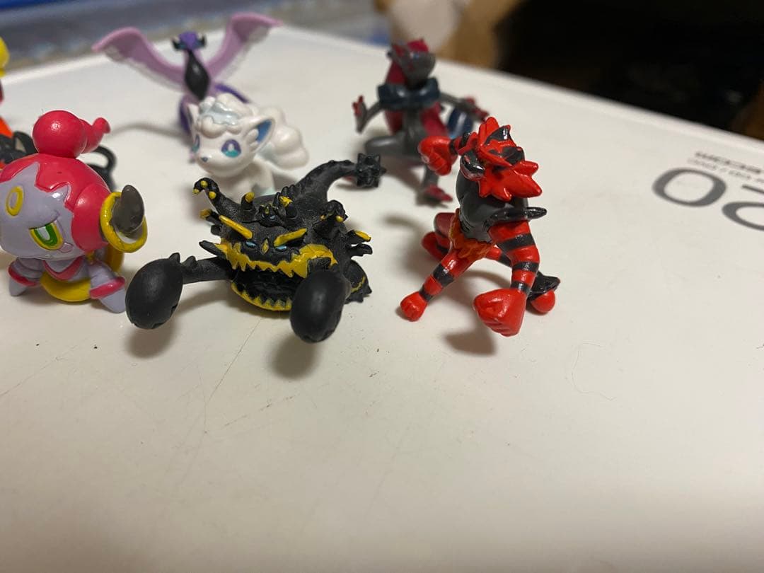 ポケモン ゲットコレクションズ　フィギュア　アクジキング　フーパ　ガオガエン