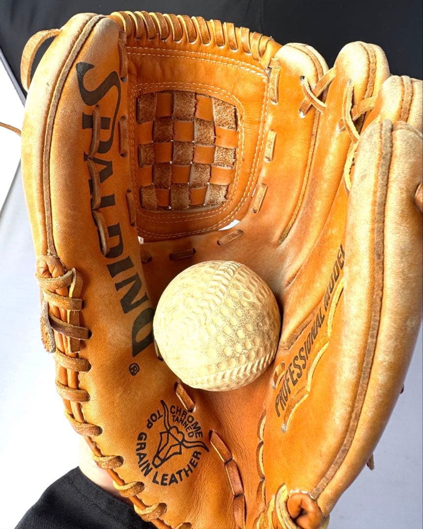 SPALDING スポルディング グローブ 大人用　軟式グローブ ブラウン左投げ