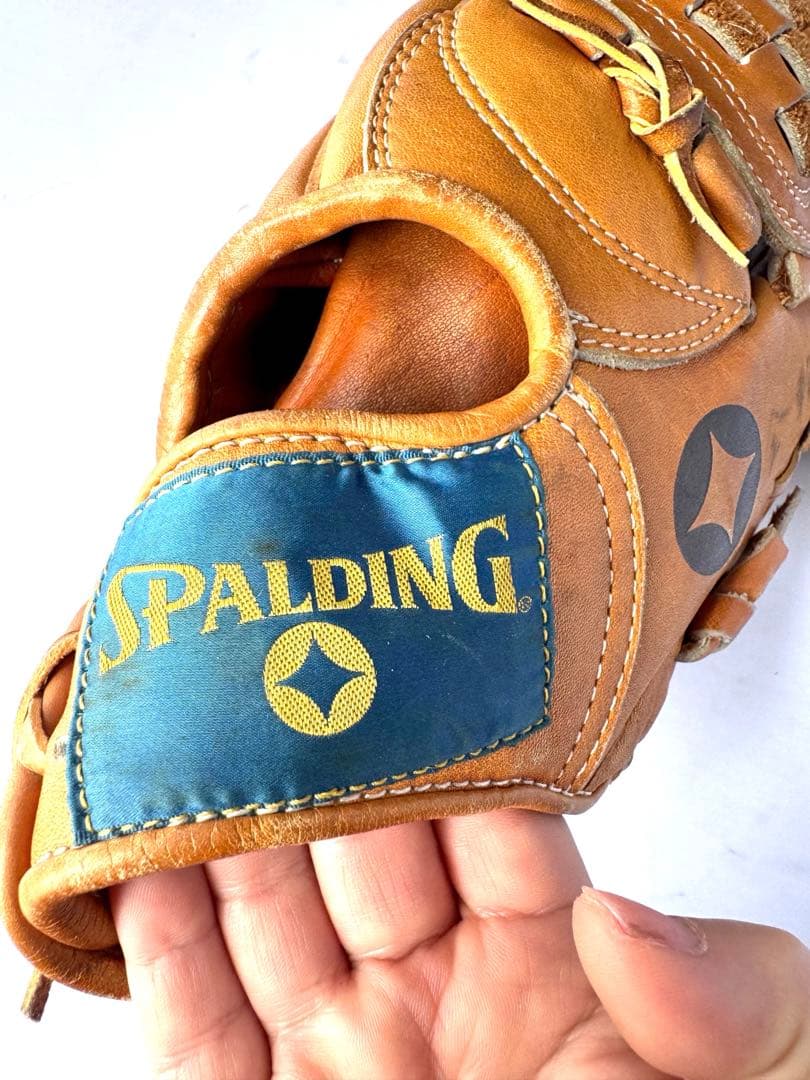 SPALDING スポルディング グローブ 大人用　軟式グローブ ブラウン左投げ