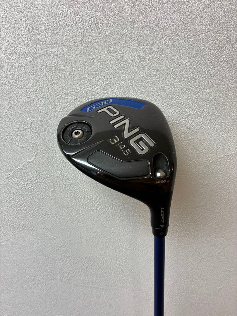 【純正カバー付き】 PING G30 3W TFC390F (S) 14.5°