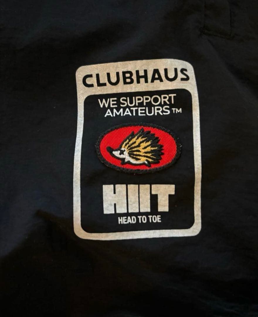 CLUBHAUS × HIIT ナイロンパンツ クラブハウス BLACK XL