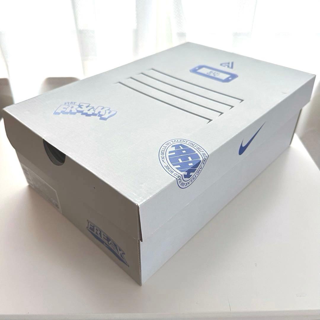 【新品未使用】27cm／ナイキ ヤニス フリーク 6 TB EP／ホワイト／箱付