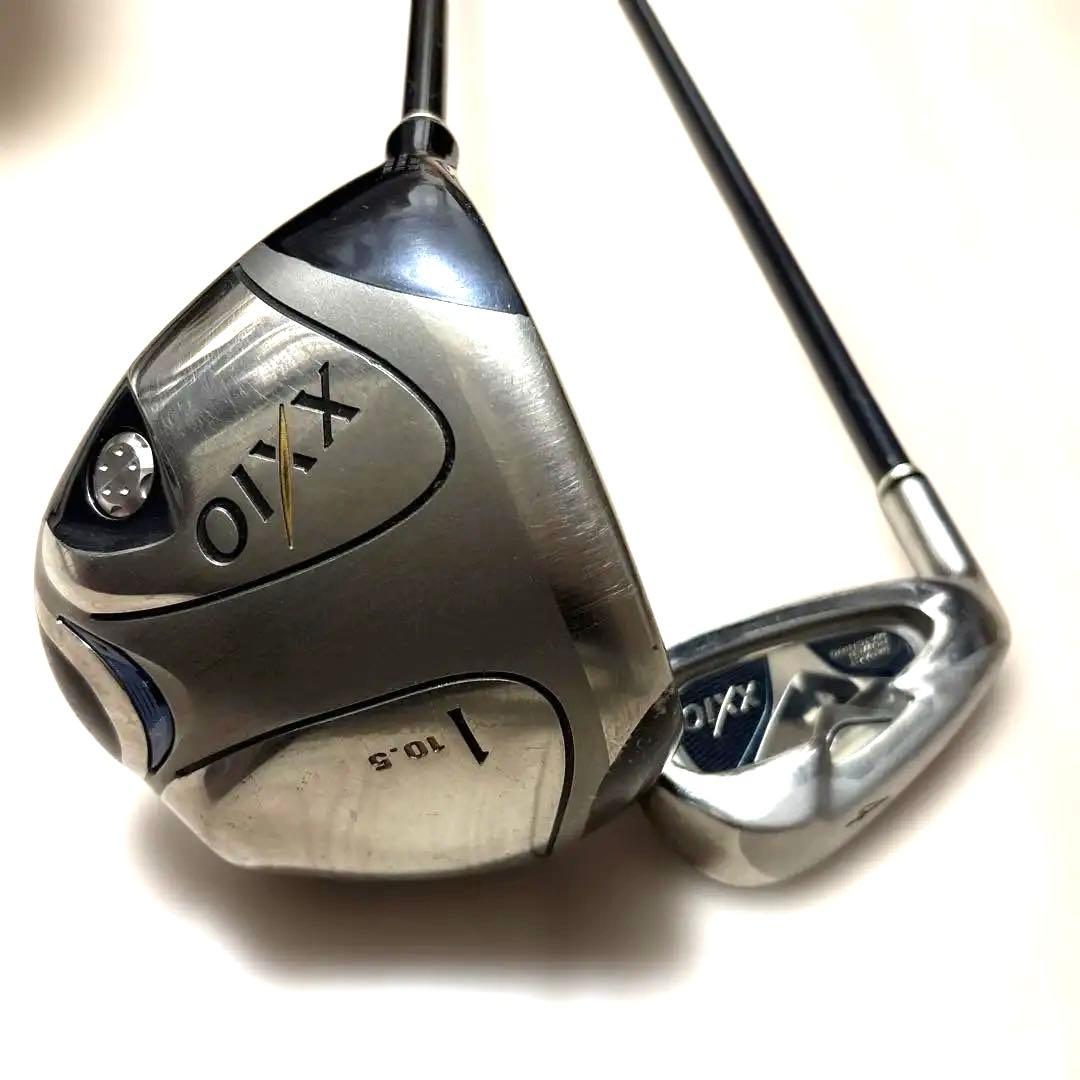 レフティ　ゼクシオ　ドライバー 10.5° 4アイアン セット