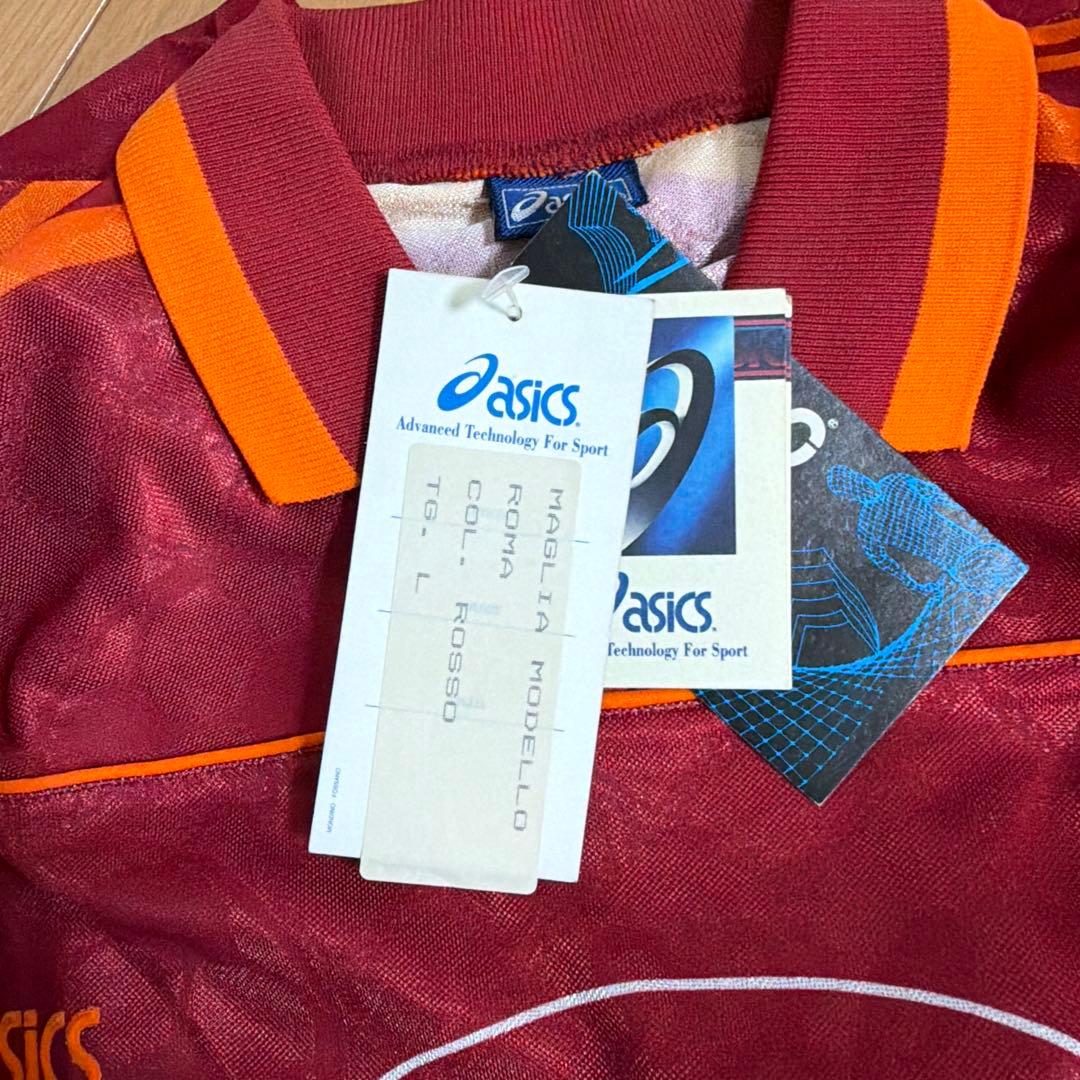 新品　激レアasics ASローマ　ユニフォーム　L 95-96