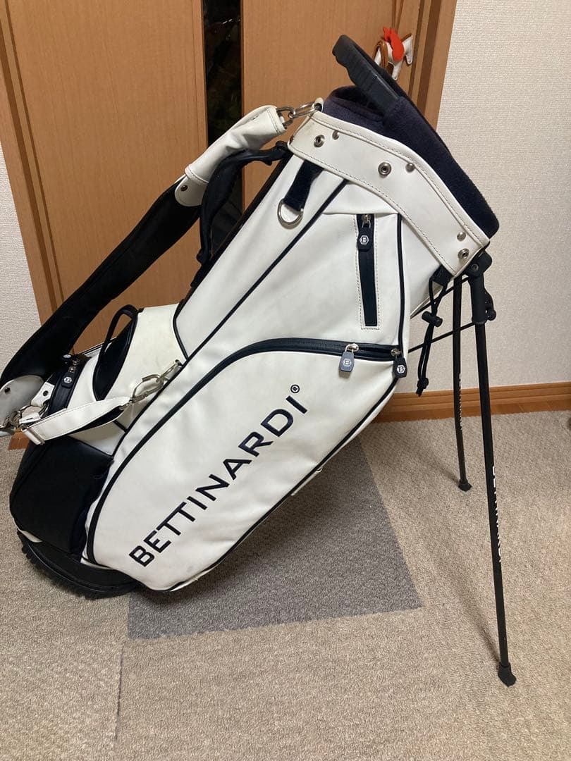 BETTINARDI キャディバッグ ホワイト