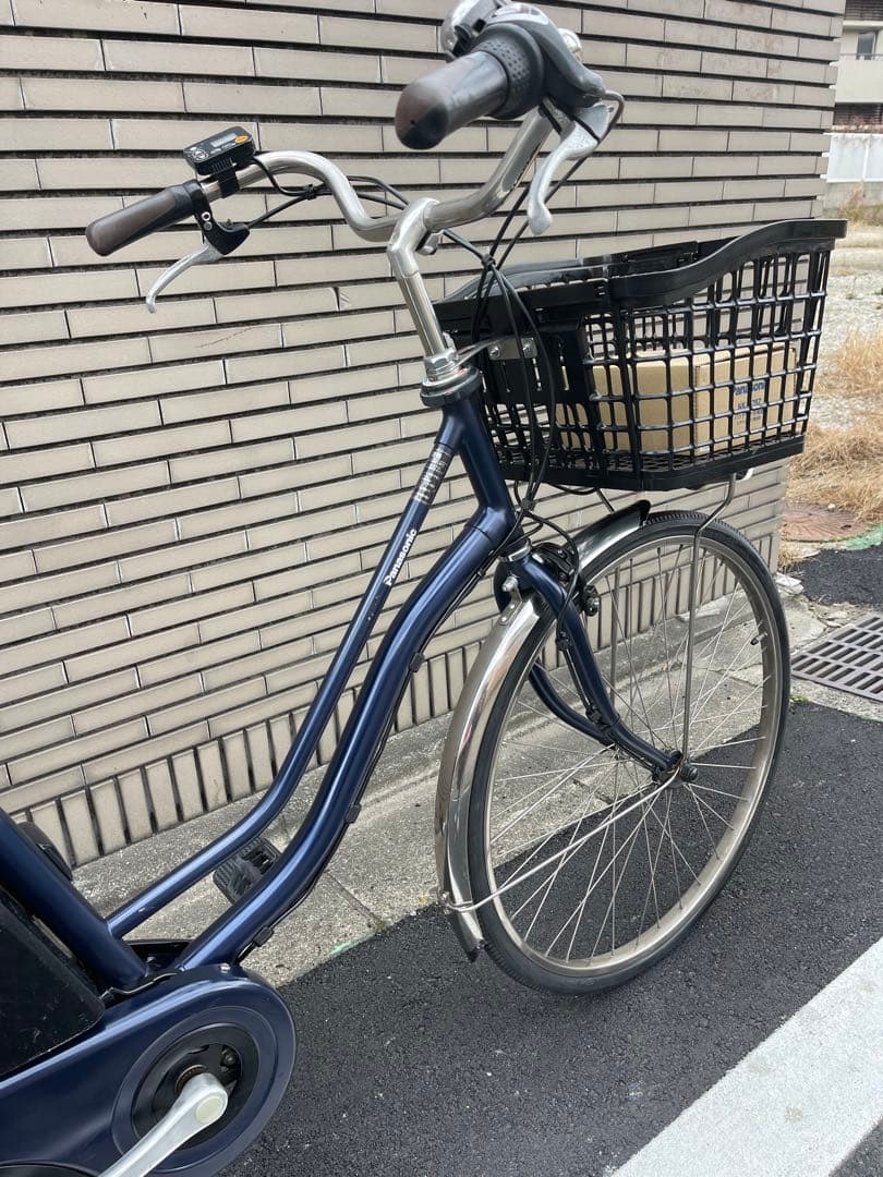 16Ahパナソニック電動アシスト自転車 シティタイプ ネイビー