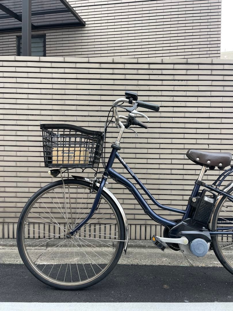 16Ahパナソニック電動アシスト自転車 シティタイプ ネイビー