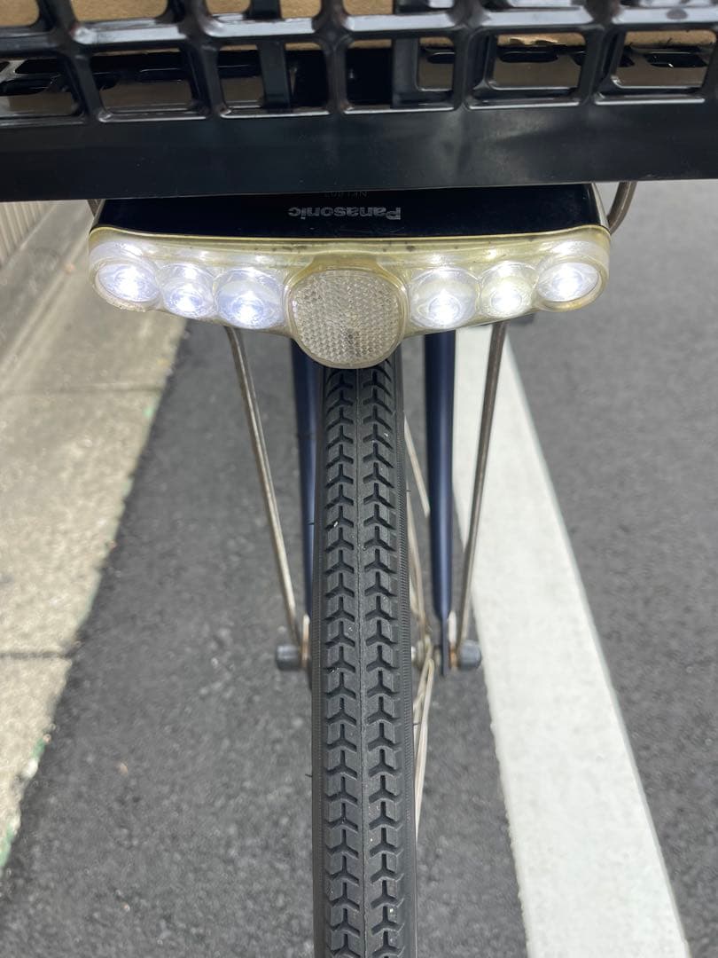 16Ahパナソニック電動アシスト自転車 シティタイプ ネイビー