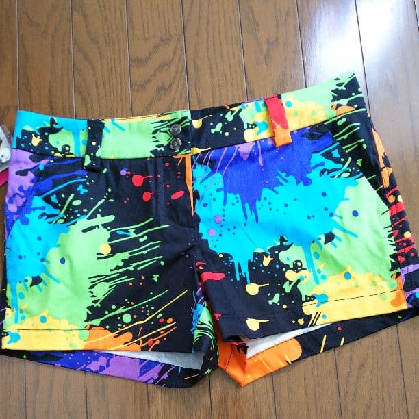 新品 ラウドマウス ゴルフ ショートパンツ キャップ セット 13号 ～ 15号