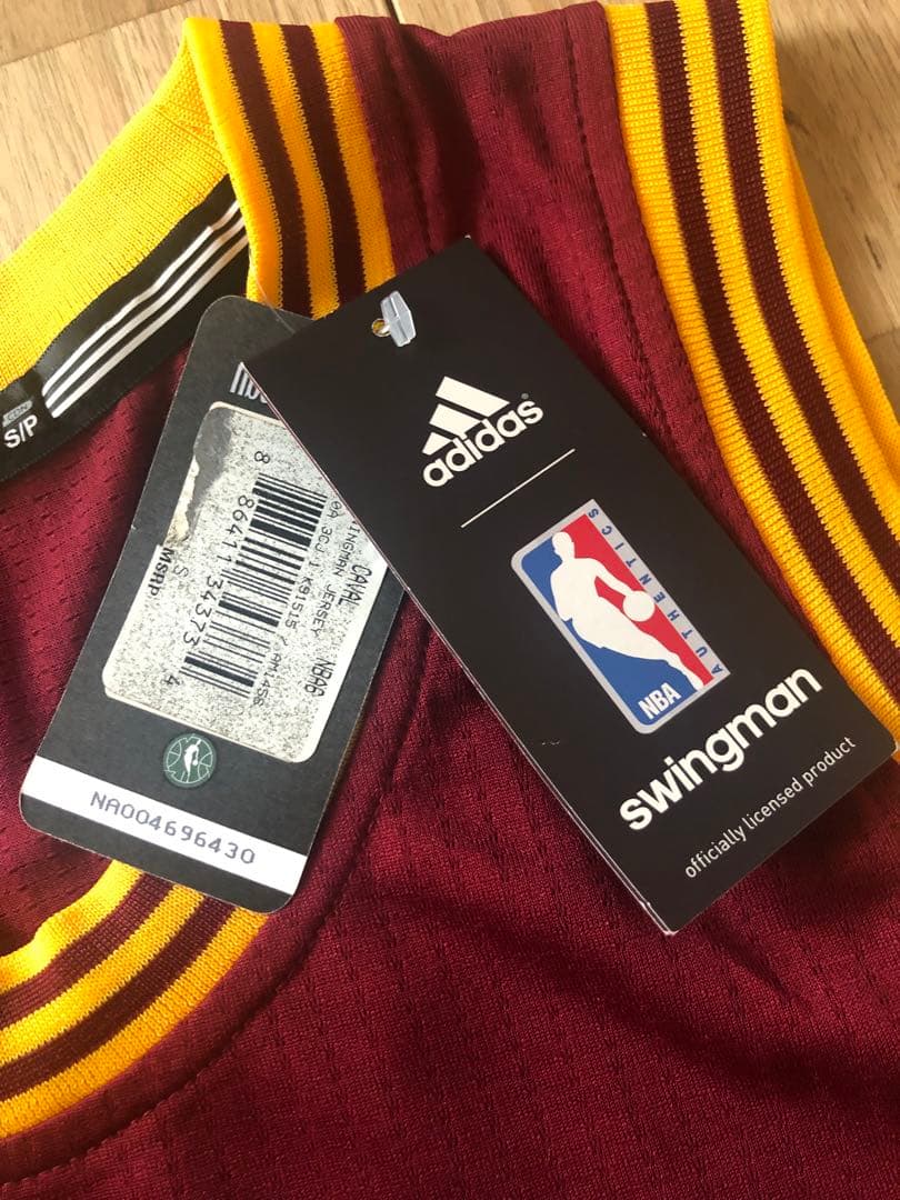 【S未使用タグ付】カイリーアービング CAVS ユニフォーム