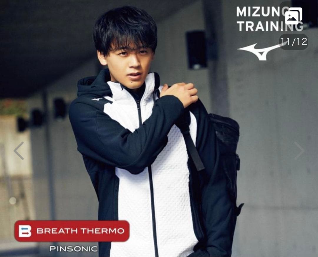 MIZUNO ミズノ ブレスサーモピンソニックジャケット パーカー メンズ L